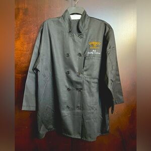 Happy Chef Uniform Costume Unisex Size L in Black - Quality Control Chocolate